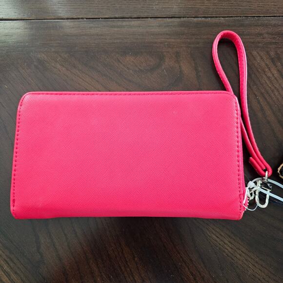Steve Madden Red Bzippy Wristlet Wallet - Picture 3 of 5